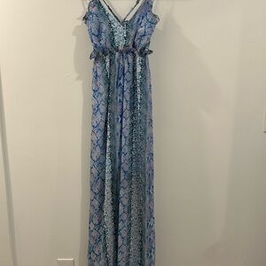 Blue Maxi Dress